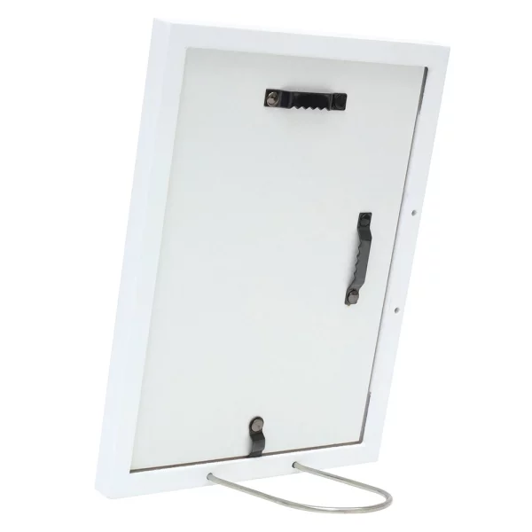 Cadre en bois Ruben 10x15 cm | blanc | verre standard (2 mm)