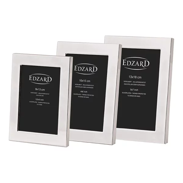 Cadre photo Altamura 9x13 cm | argent | verre standard (2 mm)