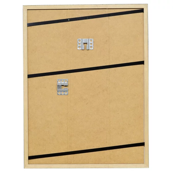 Holz-Bilderrahmen Profil 2440 15x20 cm | Hellbraun | Normalglas (2 mm)