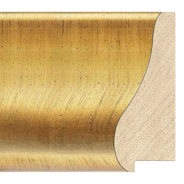 Barock Bilderrahmen Rosa 30x45 cm | gold | Kunstglas (1 mm)