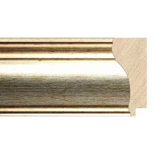 Cadre baroque Carolina 15x20 cm | argent | verre synthétique (1 mm)