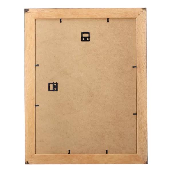 Holz-Bilderrahmen Valentina 50x70 cm | Braun-Gold | Kunstglas (1 mm)