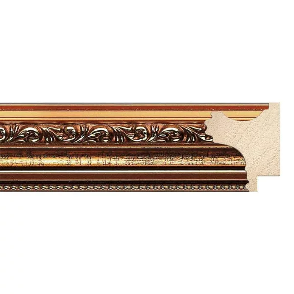 Cadre baroque Helena 15x20 cm | or ancien | verre synthétique (1 mm)