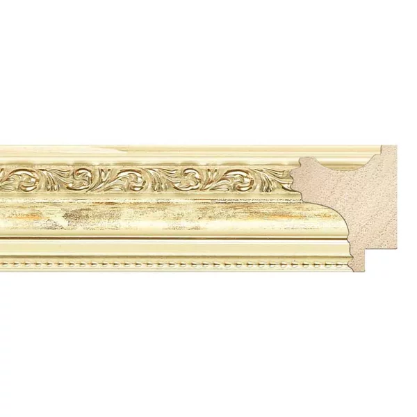 Cadre baroque Helena 15x20 cm | crème | verre synthétique (1 mm)