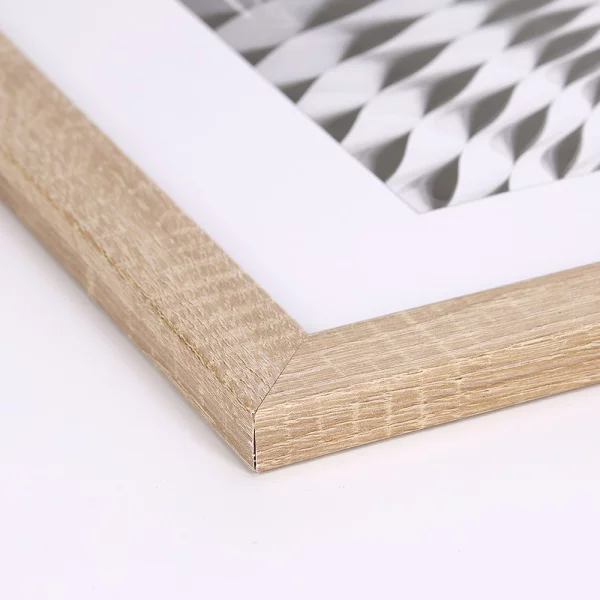 Cadre en bois Katla (MDF) 30x40 cm | naturel | verre synthétique (1 mm)