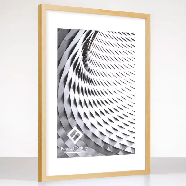 Cadre en bois Tisar 42x59,4 cm (A2) | naturel | verre synthétique (1 mm)