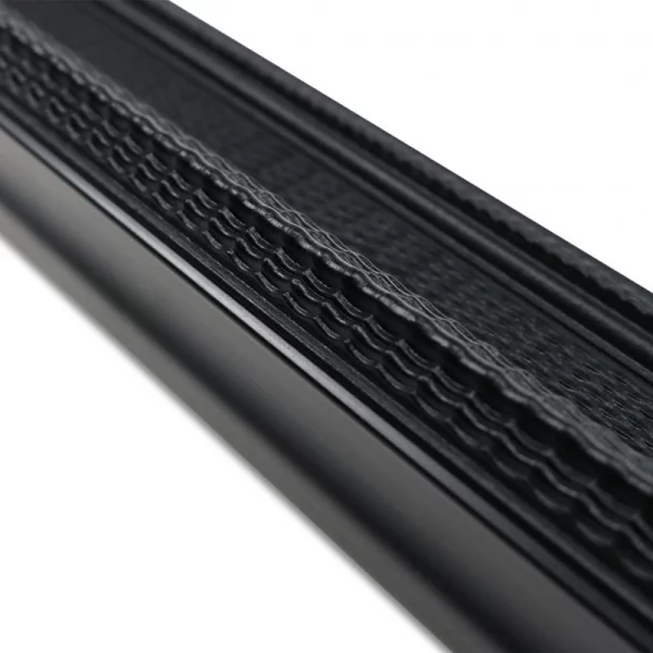 Wandspiegel Fronta op maat zwart | spiegel (2 mm)