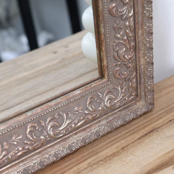 Wandspiegel op maat Fomat brons | spiegel (2 mm)