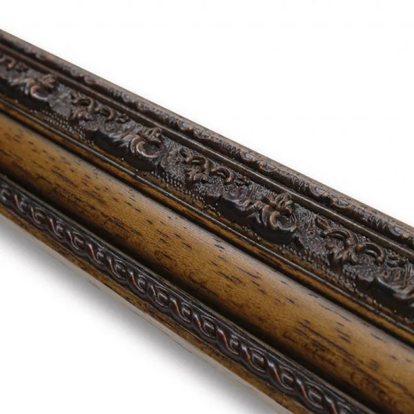 Miroir mural exclusif Assop 15x15 cm | brun | miroir (2 mm)