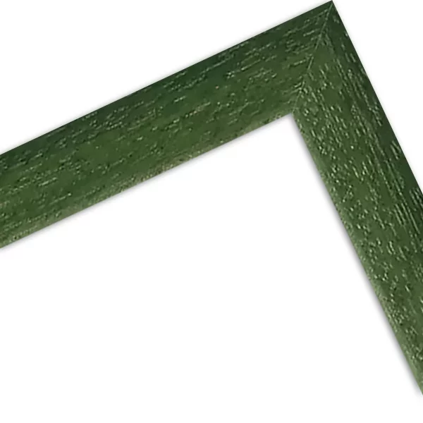 Cadre en bois Galet 14,8x21 cm (A5) | vert | verre standard (2 mm)