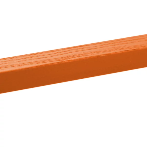 Holz Bilderrahmen Boti 10x10 cm | Orange | Normalglas (2 mm)