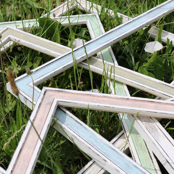 Wandspiegel Hebbe 20x28 cm | Blau | Spiegel (2 mm)