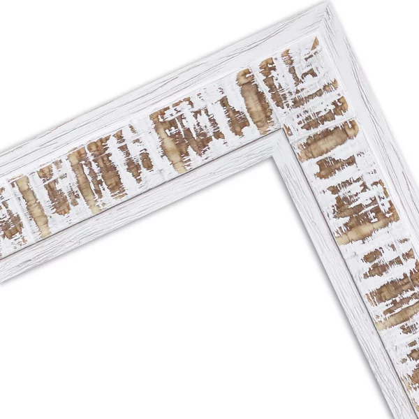 Miroir mural Margoon 10x15 cm | noyer taillé | miroir (2 mm)