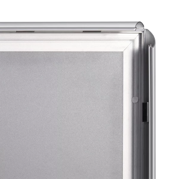 25 mm Klapprahmen Standard 42x59,4 cm (A2) | silber | Kunstglas mattiert (1 mm)