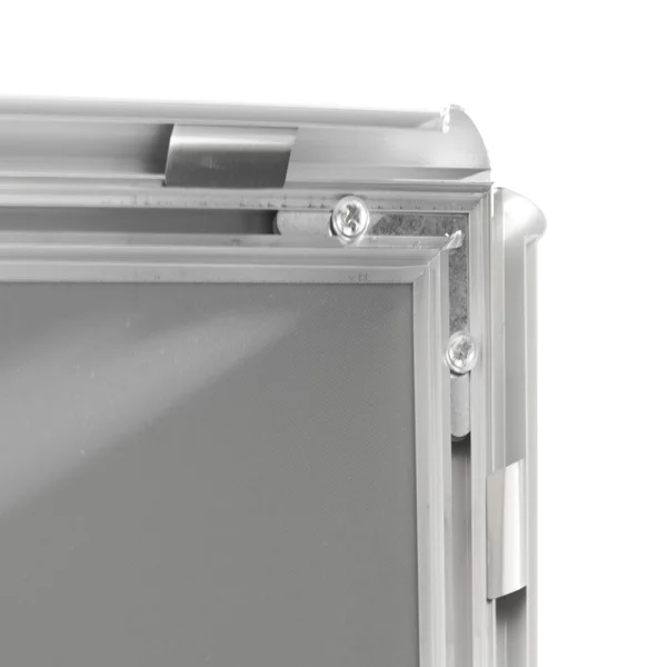 Infoständer mit Klapprahmen 42x59,4 cm (A2) | silber