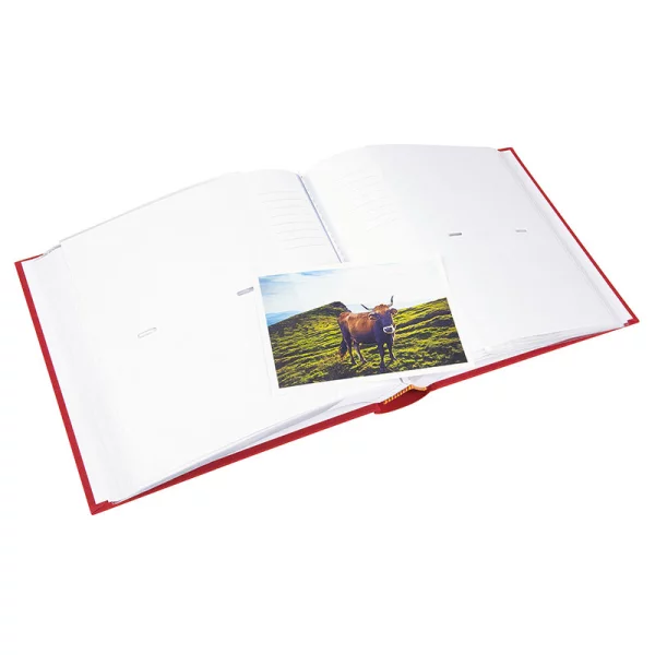 Einsteckalbum Bella Vista - für 200 Fotos im Format 10x15 cm 200x10x15 cm | rot