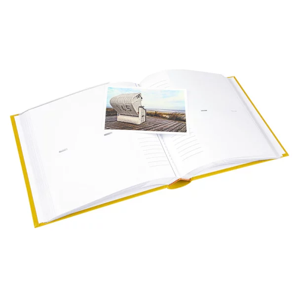 Einsteckalbum Bella Vista - für 200 Fotos im Format 10x15 cm 200x10x15 cm | senf
