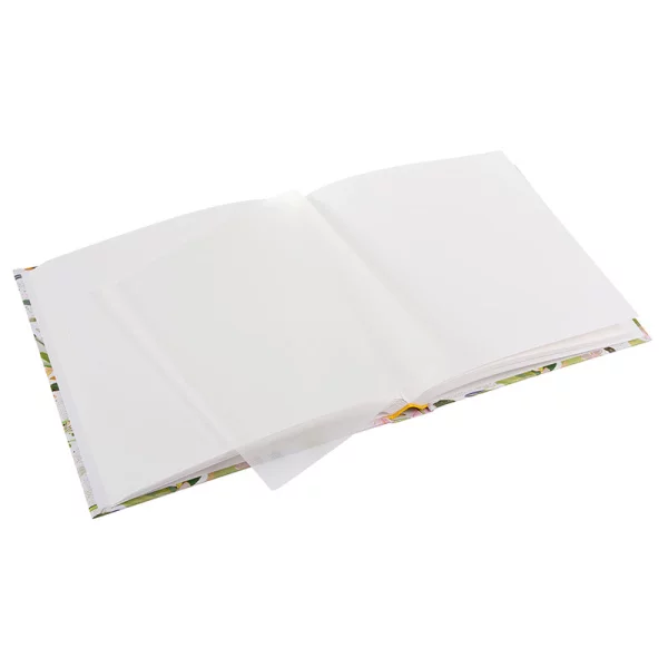 Fotoalbum Royal Lily mit 60 weißen Seiten zum Einkleben, 25x25 cm 25x25 cm (60 Seiten) | weiß