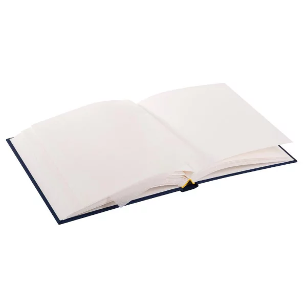 Fotoalbum Summertime Trend mit 100 weißen Seiten zum Einkleben, 30x31 cm 30x31 cm (100 Seiten) | blau