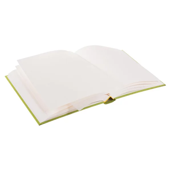 Fotoalbum Summertime Trend mit 100 weißen Seiten zum Einkleben, 30x31 cm 30x31 cm (100 Seiten) | hellgrün