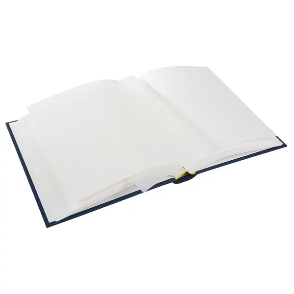 Fotoalbum Summertime Trend mit 100 weißen Seiten zum Einkleben, 35x36 cm 35x36 cm (100 Seiten) | blau