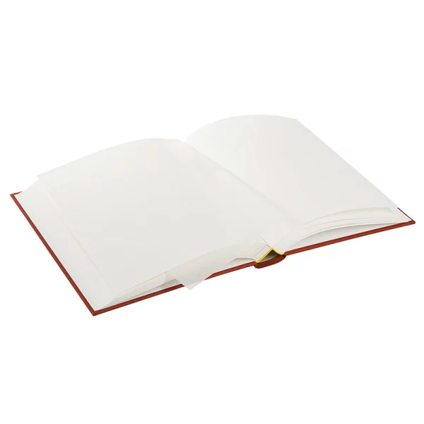Fotoalbum Summertime Trend mit 100 weißen Seiten zum Einkleben, 35x36 cm 35x36 cm (100 Seiten) | rot