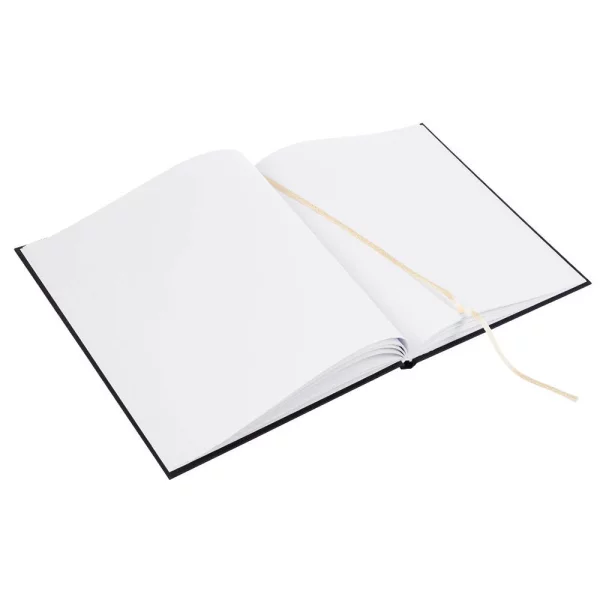 Gästebuch Seda - 176 weiße Seiten (23x25 cm) 23x25 cm (176 Seiten) | schwarz