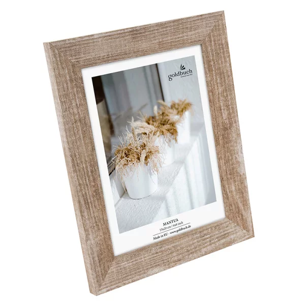 Fotorahmen Mantua (MDF) 15x20 cm | Natur | Normalglas (2 mm)