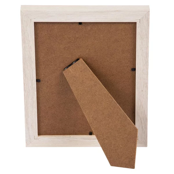 Holz-Bilderrahmen Dream (MDF) 15x20 cm | weiß | Normalglas (2 mm)