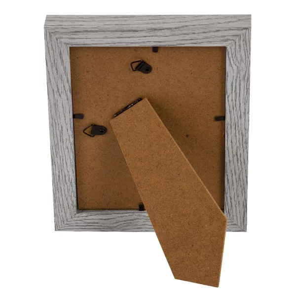 Holz-Bilderrahmen Dream (MDF) 15x20 cm | grau | Normalglas (2 mm)