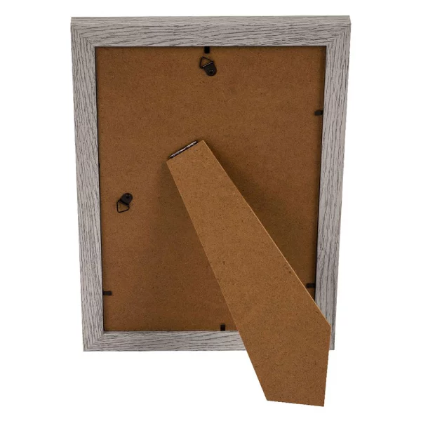 Holz-Bilderrrahmen Dream (MDF) 20x25 cm | grau | Normalglas (2 mm)