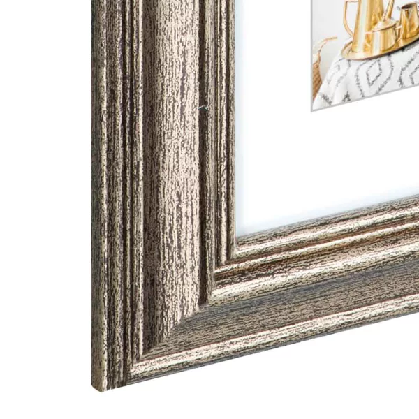 Kunststoff Bilderrahmen Lobby 13x18 cm | Bronze | Normalglas (2 mm)