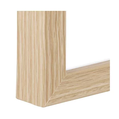 Holz Bilderrahmen Waves (MDF) 10x15 cm | Eiche | Normalglas (2 mm)