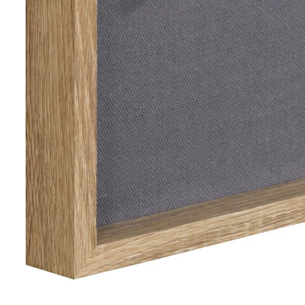 Bilderrahmen Muro mit 2 Schnüren und Klammern 29,5 x 36,5 cm | Eiche