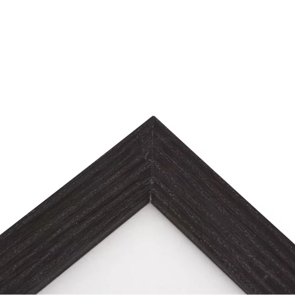 Holz Bilderrahmen Modern für mehrere Bilder 2x13x18 cm | dunkelbraun | Normalglas (2 mm)