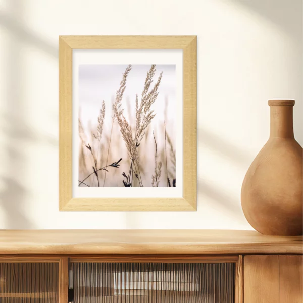 Holz Bilderrahmen Velion 10x15 cm | Natur | Normalglas (2 mm)