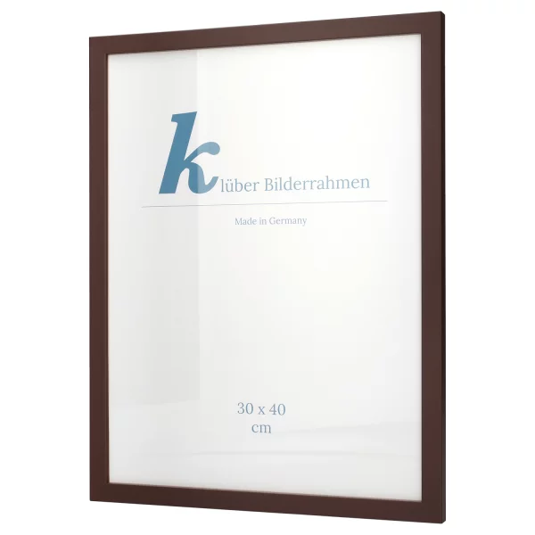 Cadre en bois Prisme 20x30 cm | brun | verre standard (2 mm)