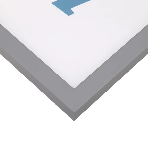 Wandspiegel Prisma 20x30 cm | Hellgrau | Spiegel (2 mm)