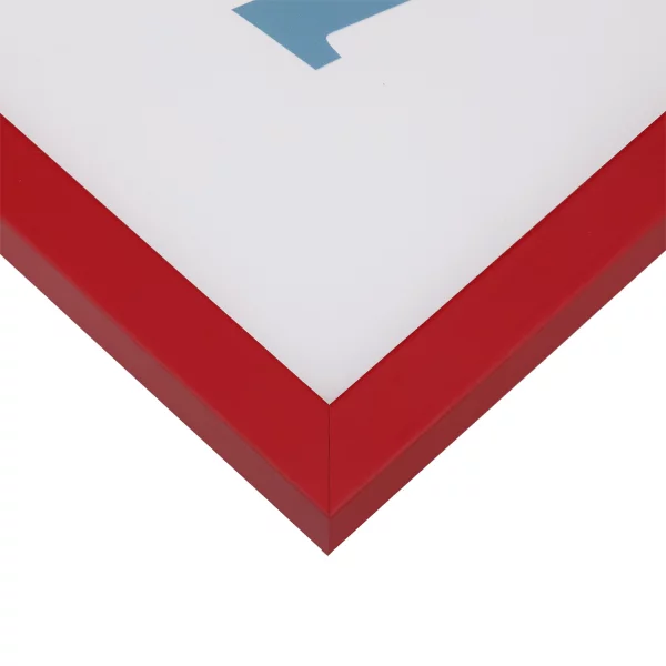 Wandspiegel Prisma 20x30 cm | Rot | Spiegel (2 mm)