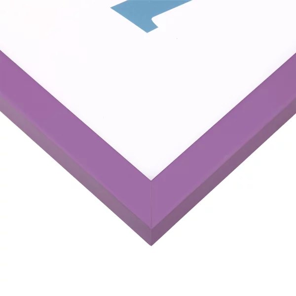 Wandspiegel Prisma nach Maß Lila | Spiegel (2 mm)