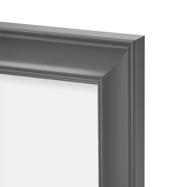 Cadre en plastique Silvia 10x15 cm | gris | verre synthétique (2 mm)