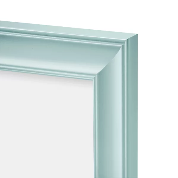Cadre en plastique Silvia 10x15 cm | menthe | verre synthétique (2 mm)