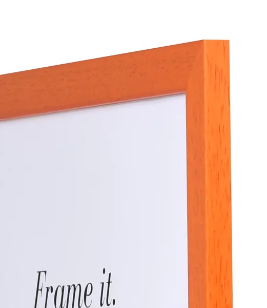 Cadre en bois Top Pro 15x20 cm | orange | verre standard (2 mm)