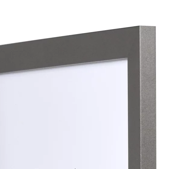 Cadre en bois Top Pro 10x15 cm | platine | verre standard (2 mm)