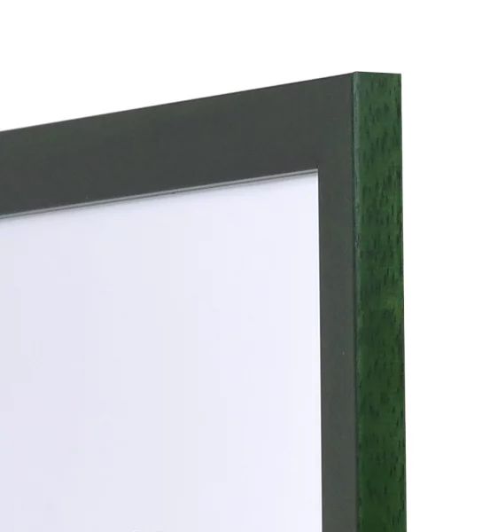 Cadre en bois Top Pro 10x15 cm | vert sapin | verre standard (2 mm)