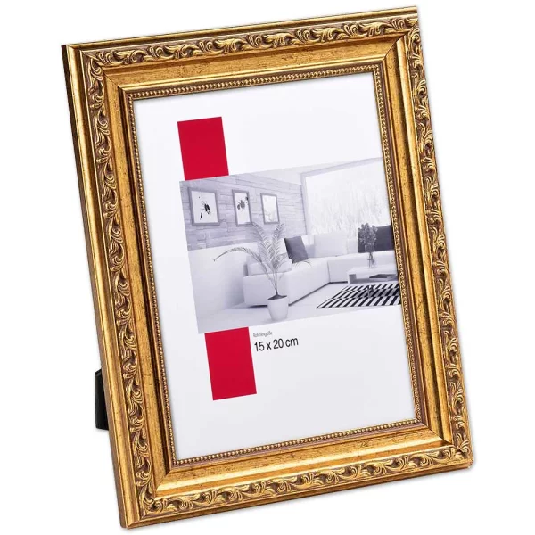 Cadre de style baroque Madrie sur mesure or ancien | verre standard (2 mm)