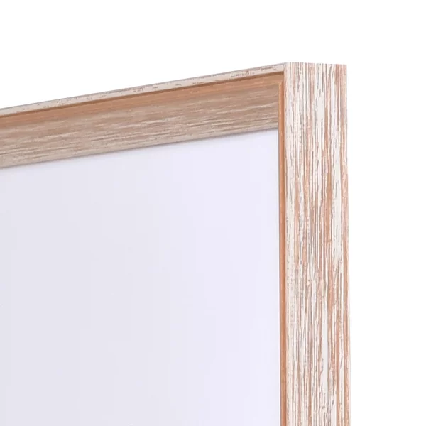 Cadre en bois Morvois sur mesure brun | verre standard (2 mm)