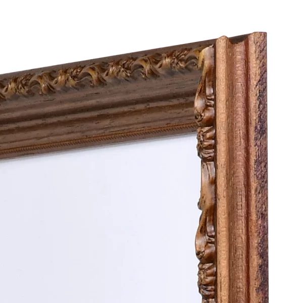 Barock Bilderrahmen Velay 25x35 cm | braun | Normalglas (2 mm)