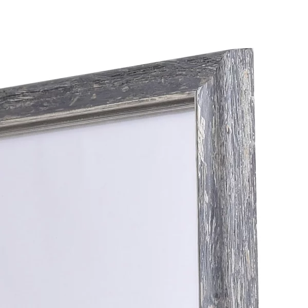 Holz Bilderrahmen Nancy 10x10 cm | Schwarz | Normalglas (2 mm)
