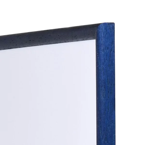 Cadre en bois Avignon 9x13 cm | bleu | verre standard (2 mm)